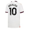 Conjunto (Camiseta+Pantalón Corto) Manchester City Grealish 10 Segunda Equipación 23-24 - Niño